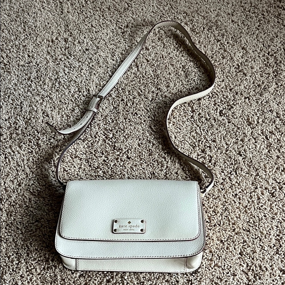 Kate Spade Ivory Crossbody Bag